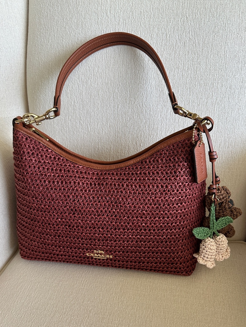 Laurel Shoulder Bag With Charms
